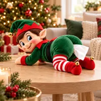 Christmas living room photo
